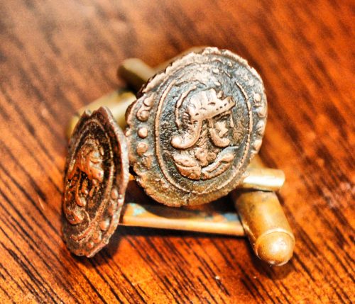 Copper Gladiator Cufflinks