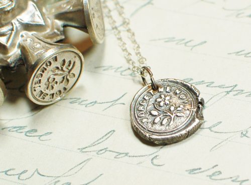 Silver Forget Me Not Pendant