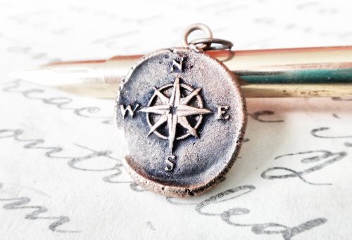 Bronze Small Compass Rose Seal