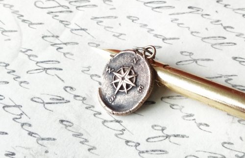 Bronze Small Compass Rose