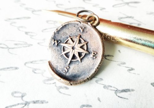 Bronze Small Compass Rose