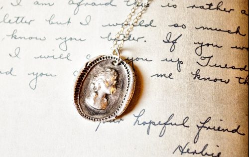 Silver Cameo Pendant