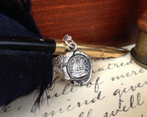 Silver Ship Pendant