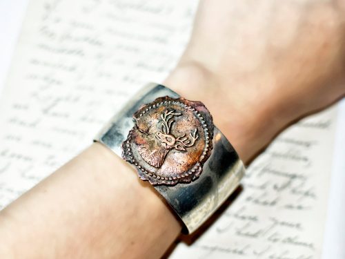 Copper Deer Bracelet