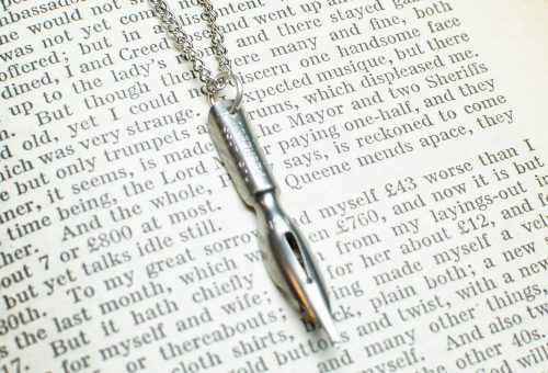 Fountain Pen Nib Necklace