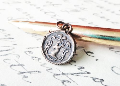 Bronze Deer Pendant